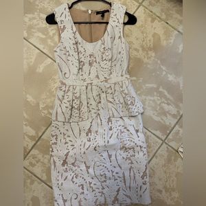 BCBG elegant lace dress